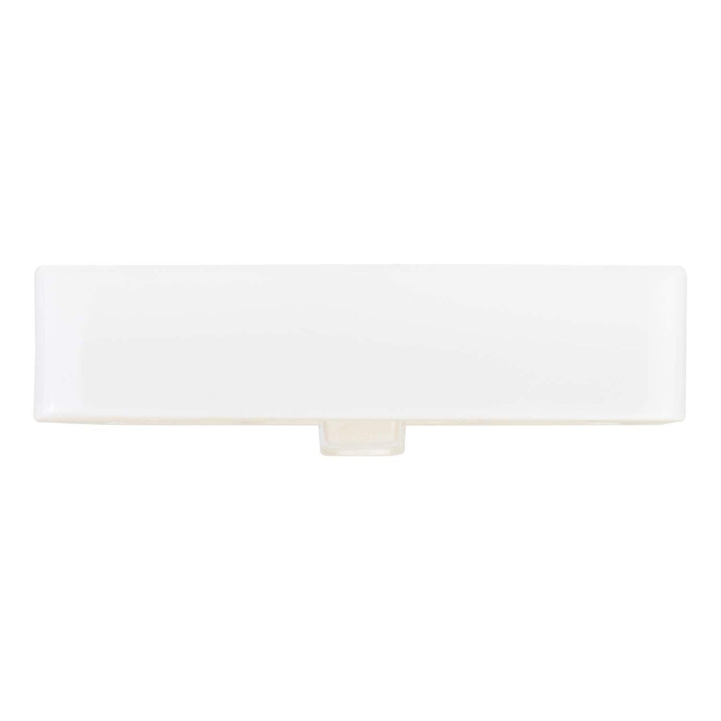 Signature Hardware 447957 Hibiscus 20" Fireclay Vessel Bathroom Sink with Single Faucet Hole