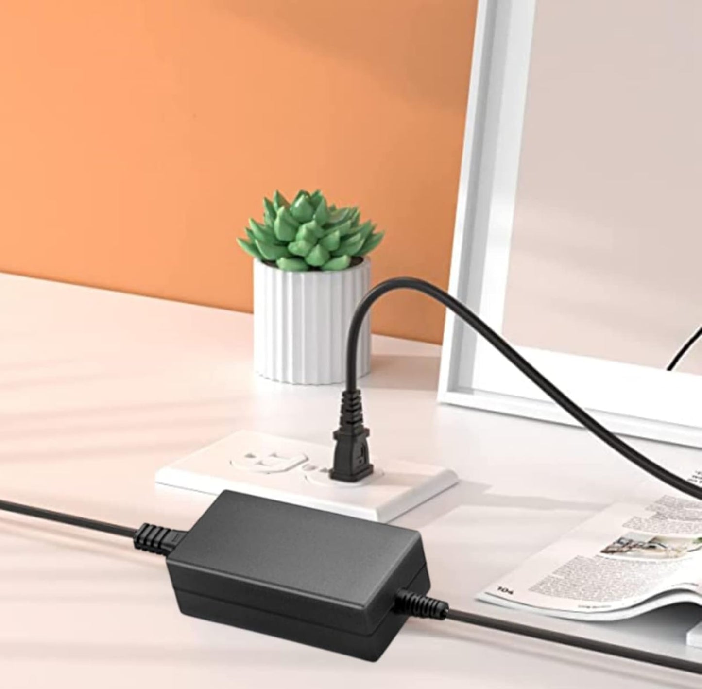 Kircuit CP2416 AC DC Adapter Compatible with Brightech Item: Halo Split LED Floor Lamp BT-FL-Halo-SPLT-Sky-Blck
