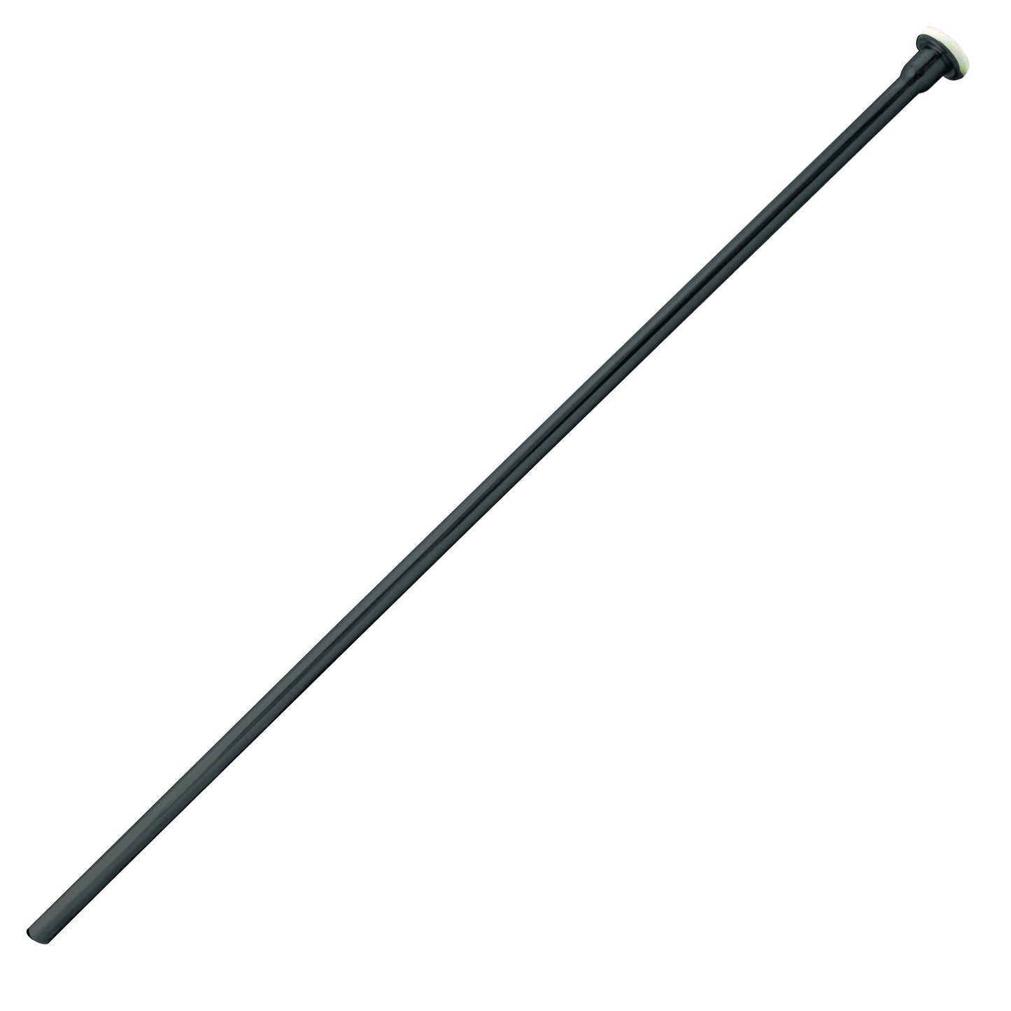 Westbrass D105KFHX-24-62 5/8" x 3/8" OD x 20" Flat Head Riser Supply Line Kit with Cross Handle Angle Supply Shut Off Valve for Toilet, Matte Black (24-Pack)