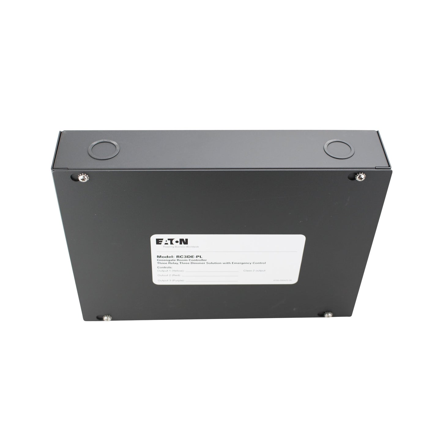 Cooper GreenGate RC3DE-PL Room Controller Panel, 3 Relay, 3 Dimmer, Emergency Control