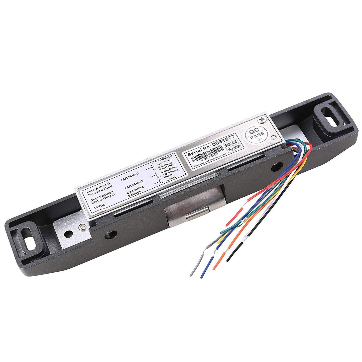 UHPPOTE Access Control Kit with Electric Strike Lock Remote Control for Fire Exit Door for Push Bar