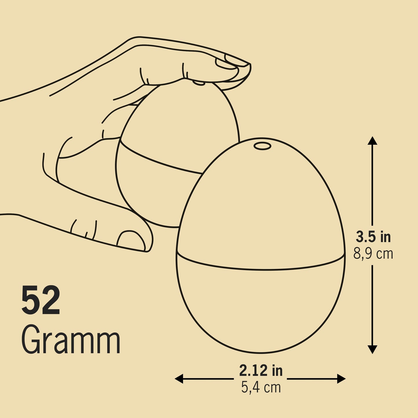 Circles Beepegg β Egg Timer for Boiling Eggs β Musical Egg Cooker for Soft, Medium, Hard Boiled Eggs β Food Safe β Singing Floating Egg Timer β Egg Cooker for 3 Levels of Doneness - Brainstream