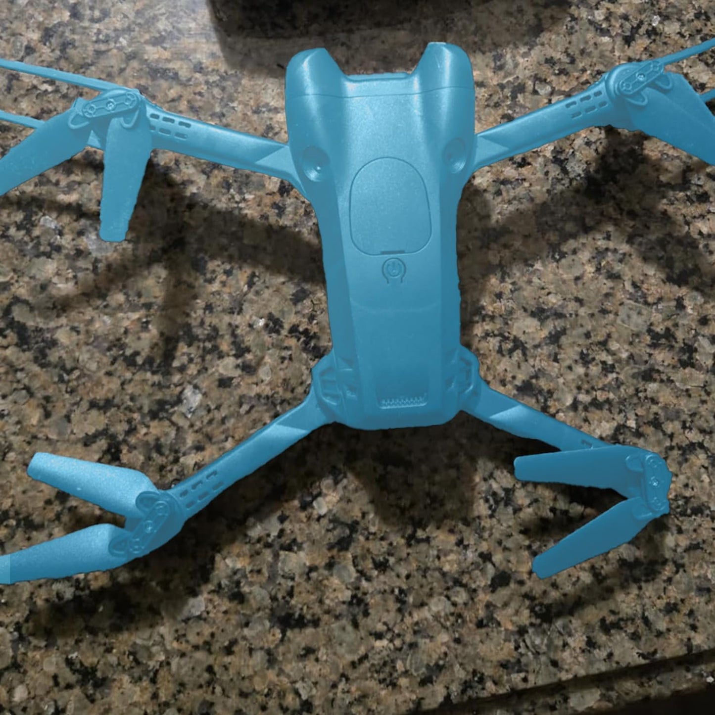 ASFSFQ Drone with Camera 1080P HD,Mini Drone for Beginners Kids Adults,Foldable RC Quadcopter with Stable Hover,Trajectory Flight,One Key Take Off/Land,2 Batteries,Toys for Boys and Girls(Light Blue)