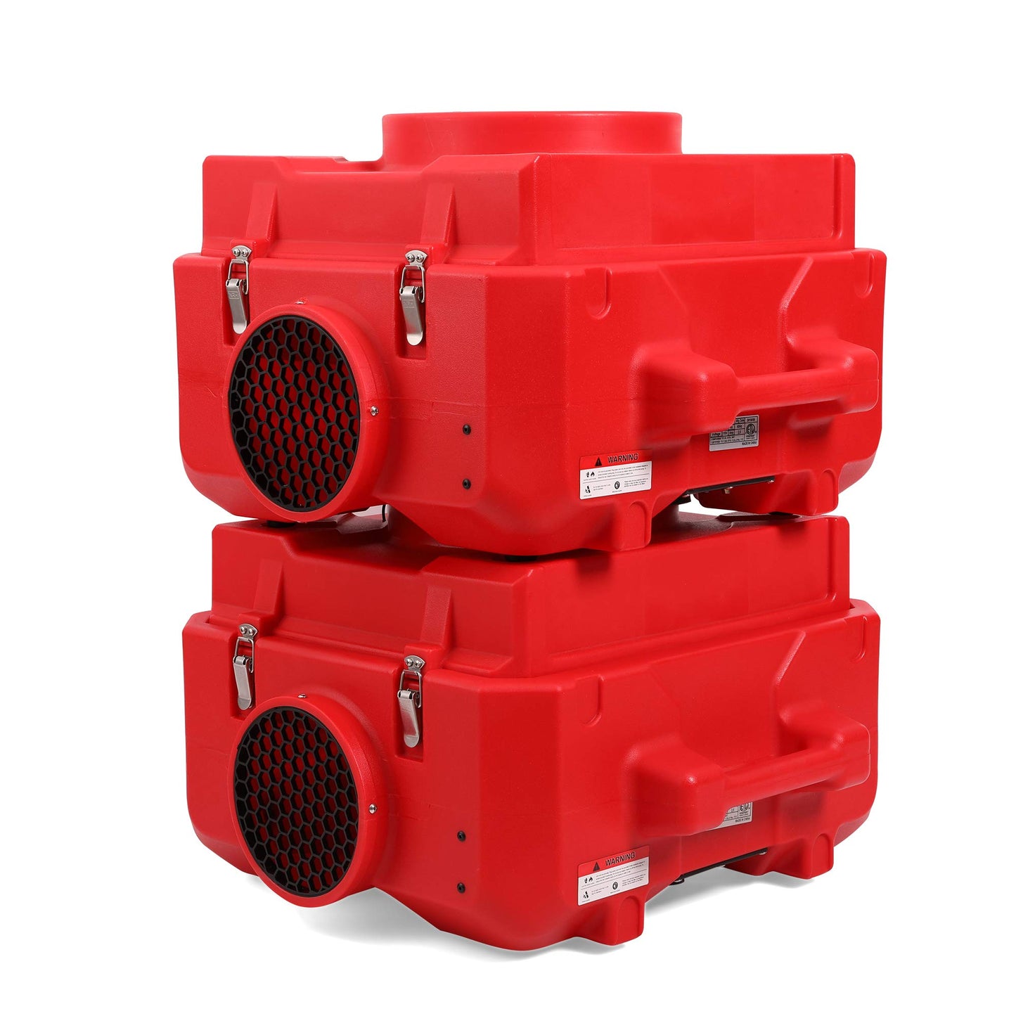 MOUNTO HEPA500 Commercial 500cfm Air Purifier Hepa Air Scrubber Negative Air Machine Roto-Molded (Red)