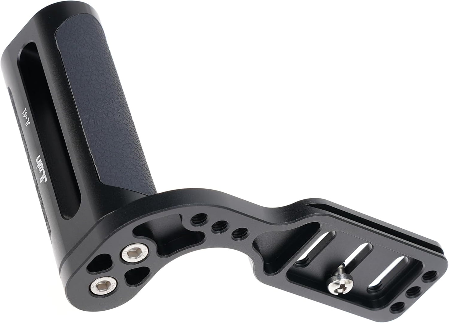 FOTGA 1/4"-20 Universal Side Handle Hand Grip Holder Video Stabilizer with Arca Swiss Base Plate