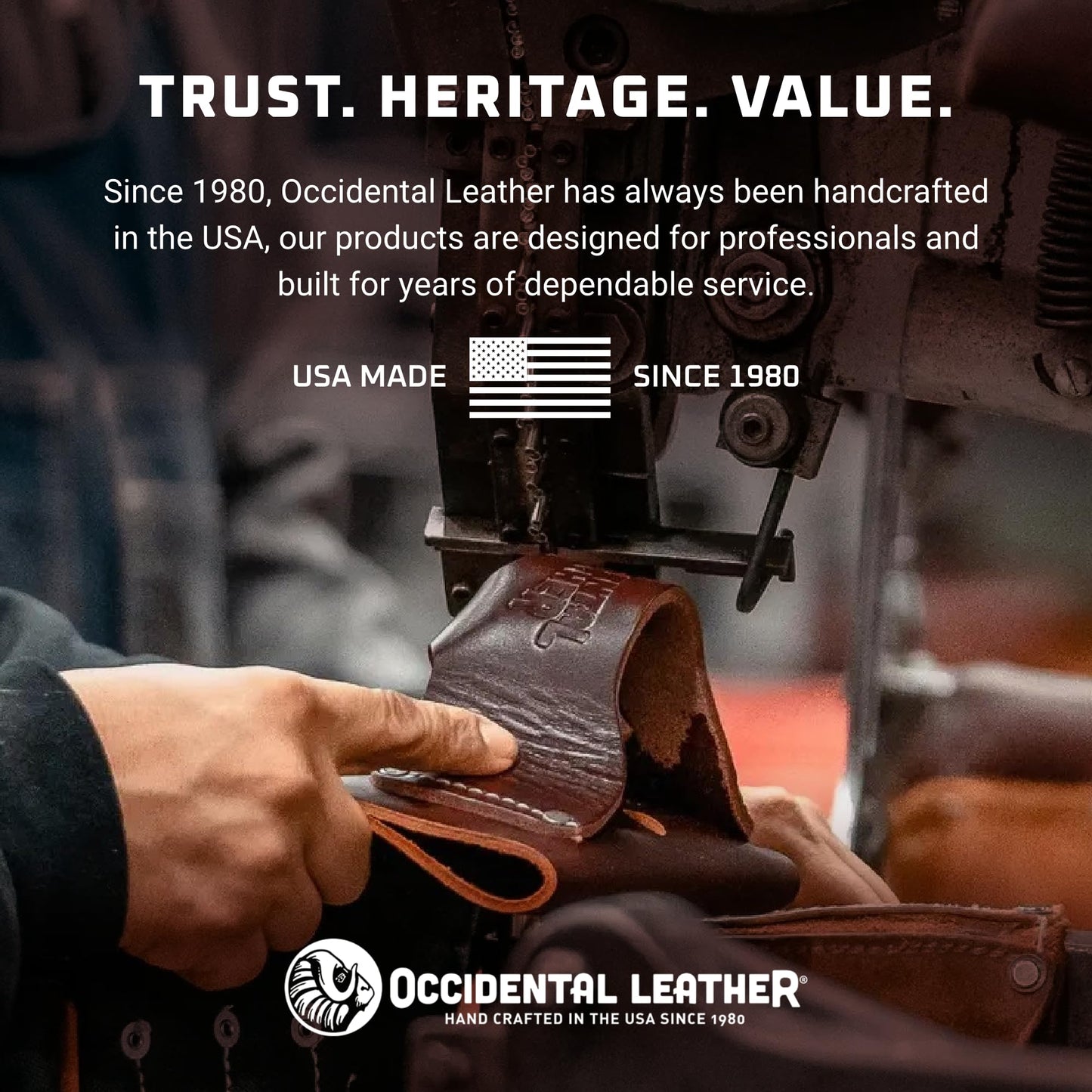 Occidental Leather Stronghold Suspension System - Comfortable, Secure Fit - Includes Convenient Pockets - One Size Fits Most - Made in USA