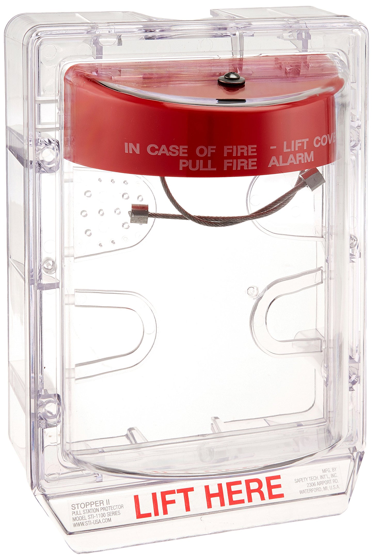 Edwards Signaling STI-3150 Weatherproof Box for Surface Mounting Fire Pull Stations