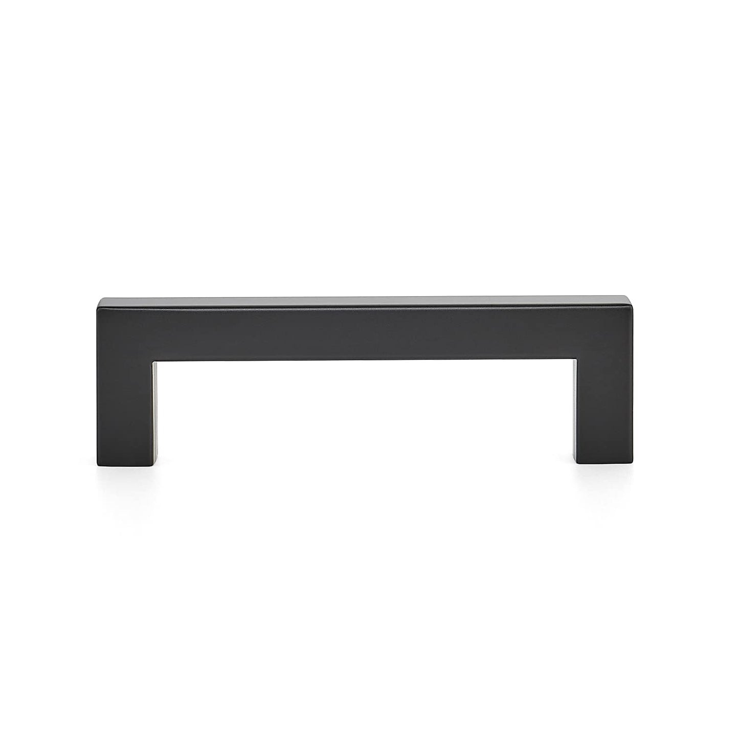 Ravinte 30 Pack 4 Inch Kitchen Square Cabinet Handles Matte Black Pulls Black Drawer Pulls Kitchen Cabinet Hardware for Cupboard Drawer Handles