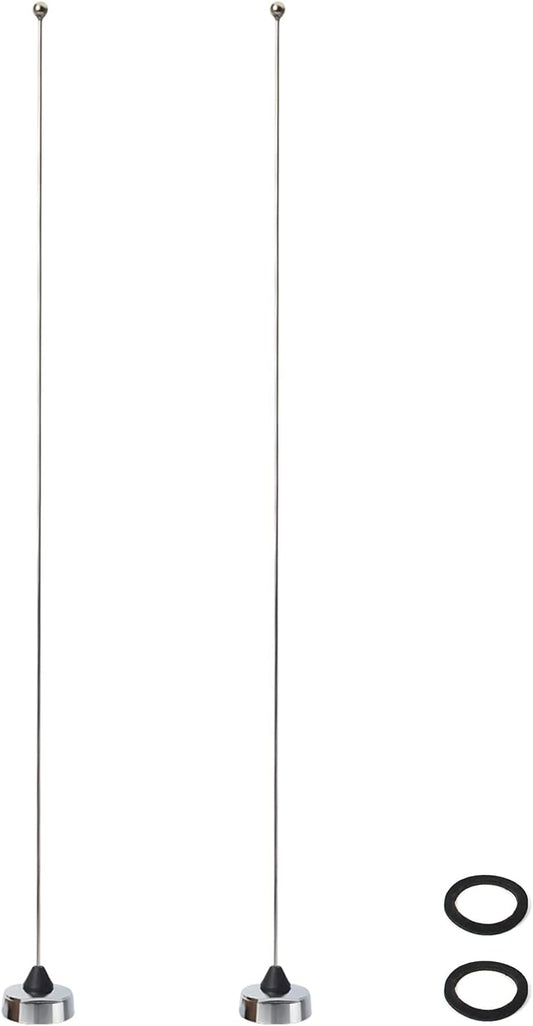 UAYESOK 2 Packs 136-174MHz 2-Meter VHF NMO Antenna Amateur Mobile Antenna for VHF Radio