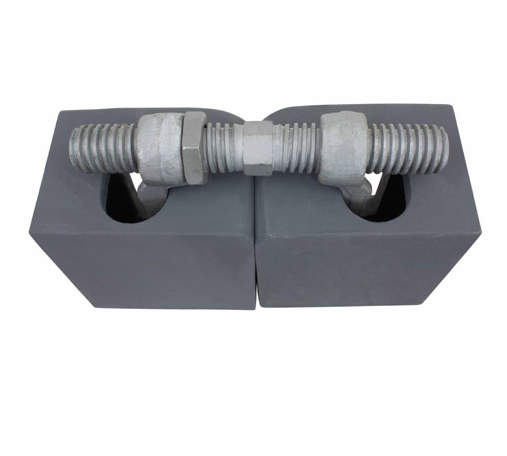 Mytee Products (4 Pack) SEA RAIL Shipping Container Bridge Fittings Clamp- 260 mm Clamp