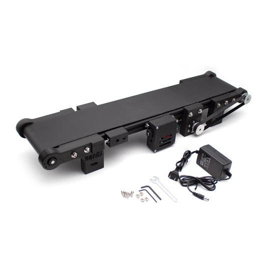 Smart Mini Conveyor Belt Speed Adjustable Forward and Reverse Mini Production Line Auto Frictional Force Experiment Device