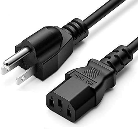 BestCH PLC-XT25 PLC-XU116 AC Power Cord Outlet Socket Plug Cable for Sanyo Portable Multimedia LCD XGA Projector