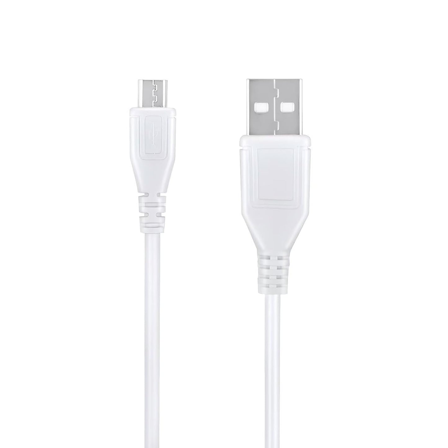 SRGTHE 3.3ft 5.0 1280X720 MP3 8GB White Micro USB Cable PC Charging Charger Power Cord Lead Compatible with Mega Pixels