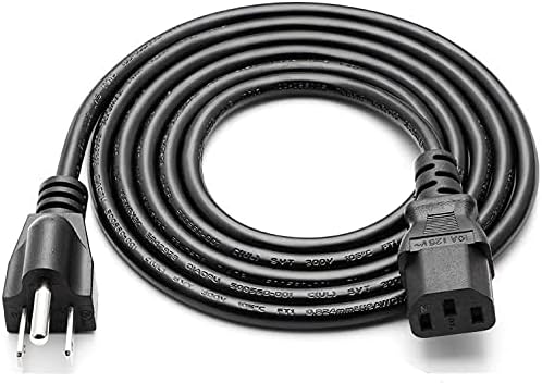 BestCH PLC-XT25 PLC-XU116 AC Power Cord Outlet Socket Plug Cable for Sanyo Portable Multimedia LCD XGA Projector