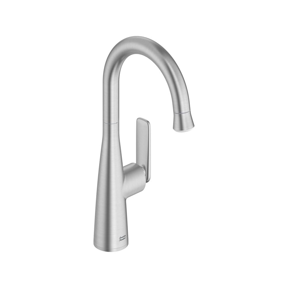 American Standard 104827DC00 Aspirations Pull-Down Bar Sink Faucet, 1.8 GPM, Stainless Steel