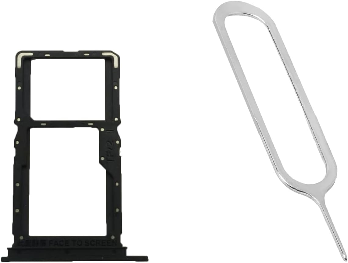 AceSoft 13 Excellent Substitutable Upgraded Extra Dual SIM Card Tray Holder + SIM Card Ejection Pin Compatible