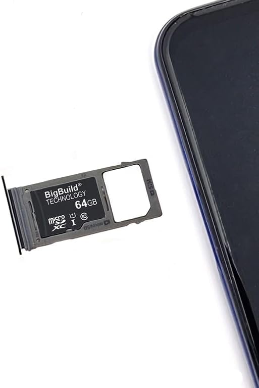 BigBuild Technology 64GB 80MB/s A04, A04e, A04s Ultra Fast Micro SDXC Memory Card for Samsung Galaxy Cell Phone
