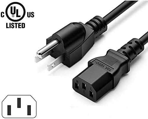 Marg AC in Power Cord Outlet Socket Cable Plug Lead for Primera Bravo Disc Publisher Pro BravoPro CD Copier Label