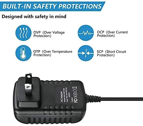 Marg 120 MP3 Compatible Replacement AC Power Adapter Car Charger for iRiver iHP Multi Codec Jukebox Player Compatible