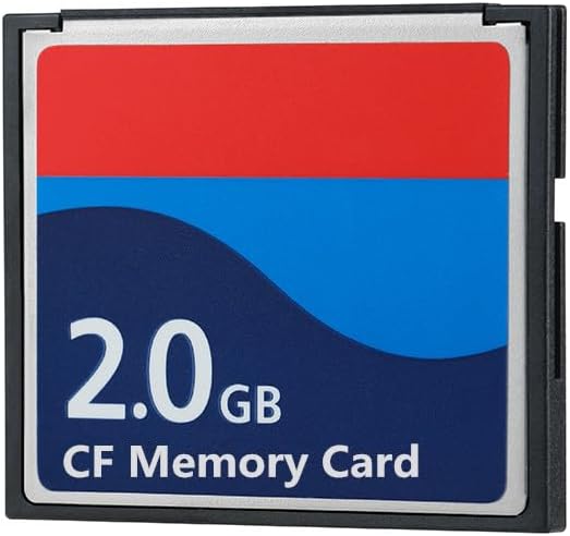LILIWELL 2GB 2.0gb New CF Memory Card Type I Digital Camera CF Card for Professional