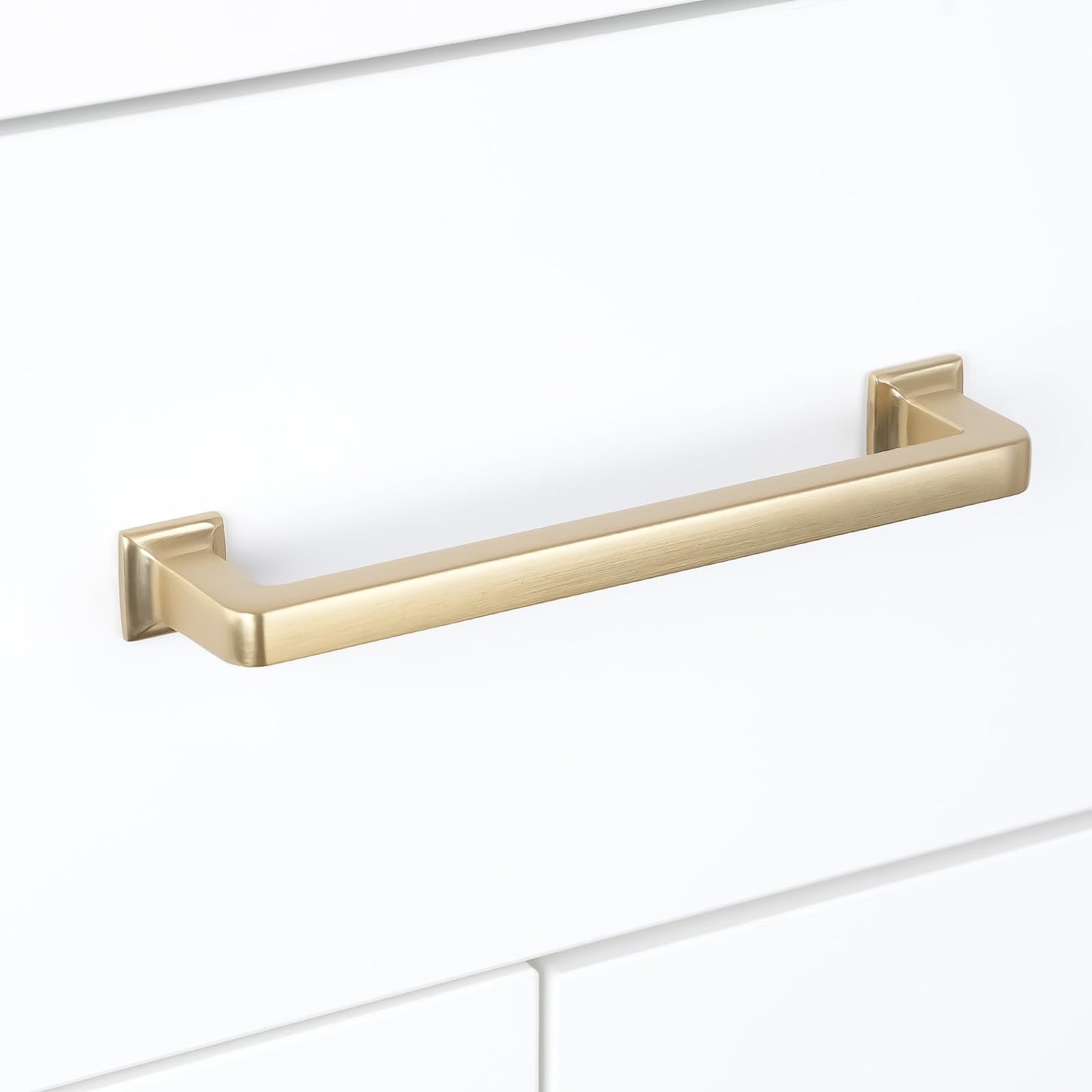 GIYURO 10 Pack Champagne Bronze Cabinet Pulls 3 Inch(76mm) Kitchen Cabinet Handles Cabinet Hardware for Drawer Pulls