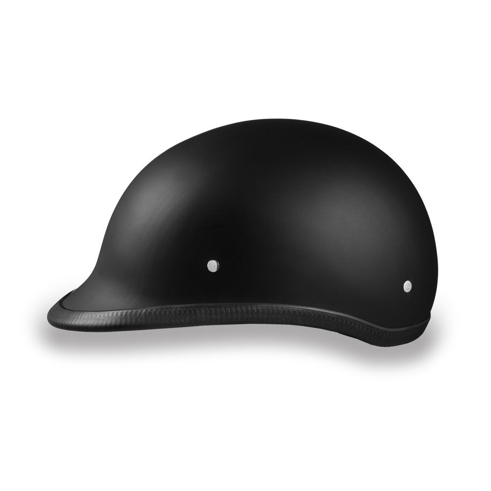 Daytona Helmets Half Shell Hawk Motorcycle Helmet | DOT Approved | Lightweight, Durable Protection with a Bold Edge-Built for Thrill-Seekers | Ride with Attitude and Assurance Every Mile