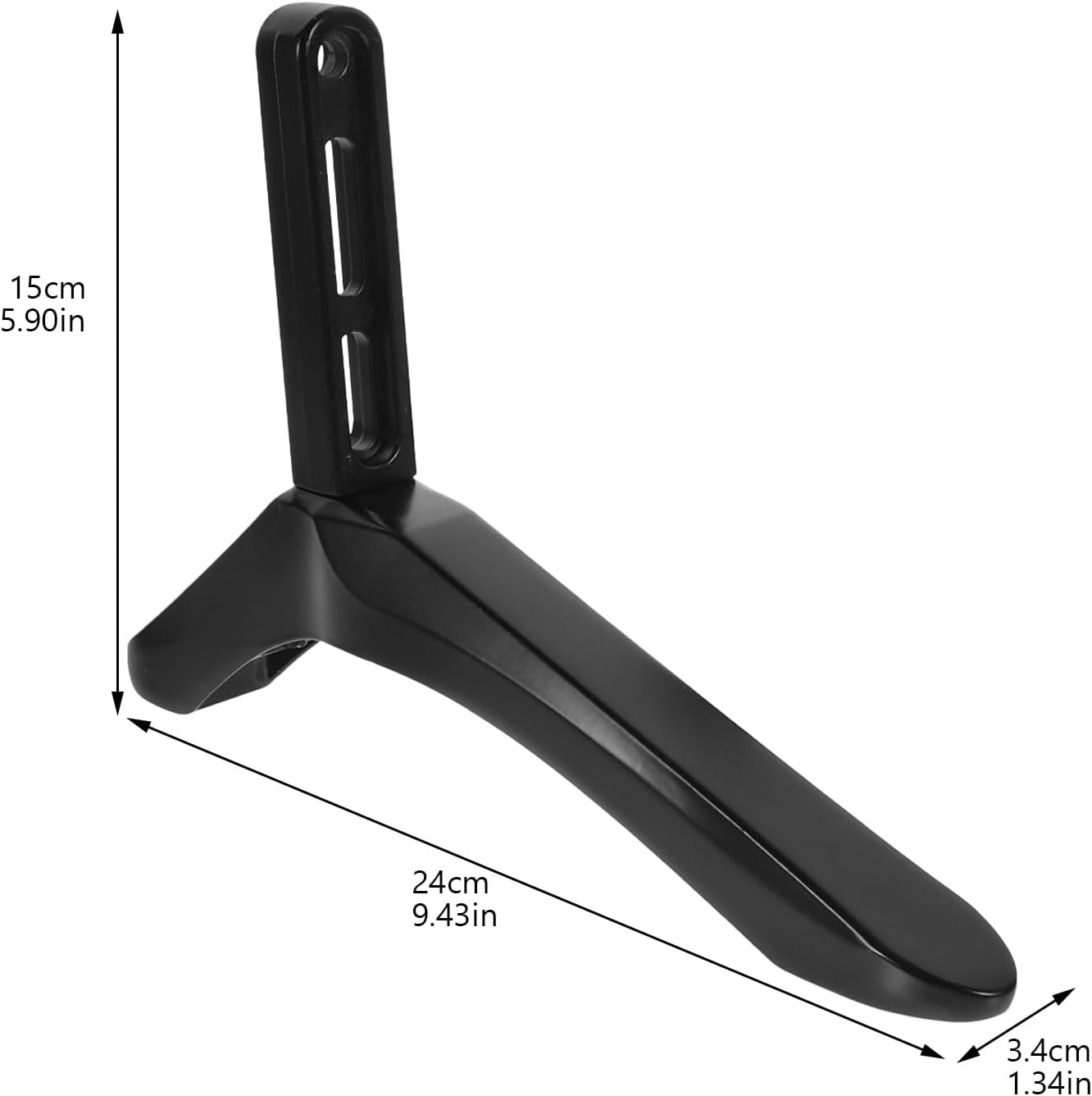 WATIIFUFU Tv Stand Base with Screws Desktop Tv Holder Pedestal Feet Replacement Support Living Room Entertainment