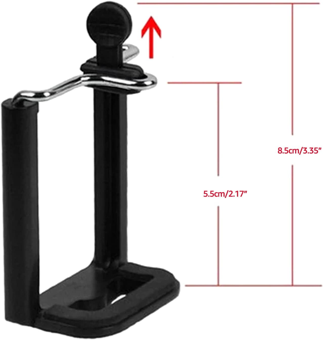 YWLUUOO 55-85MM Premium Smartphone Holder for Selfie Stick Camera Stand for Live Streaming Vlogging for Width Device