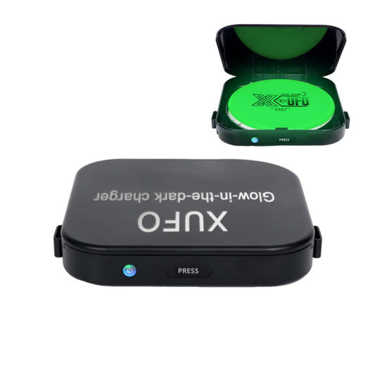X-UFO Fast-Charging Golf Disc LED Charging Case Portable Night Golf Disc Gear—The Ideal Choice for Night Training and Tournaments