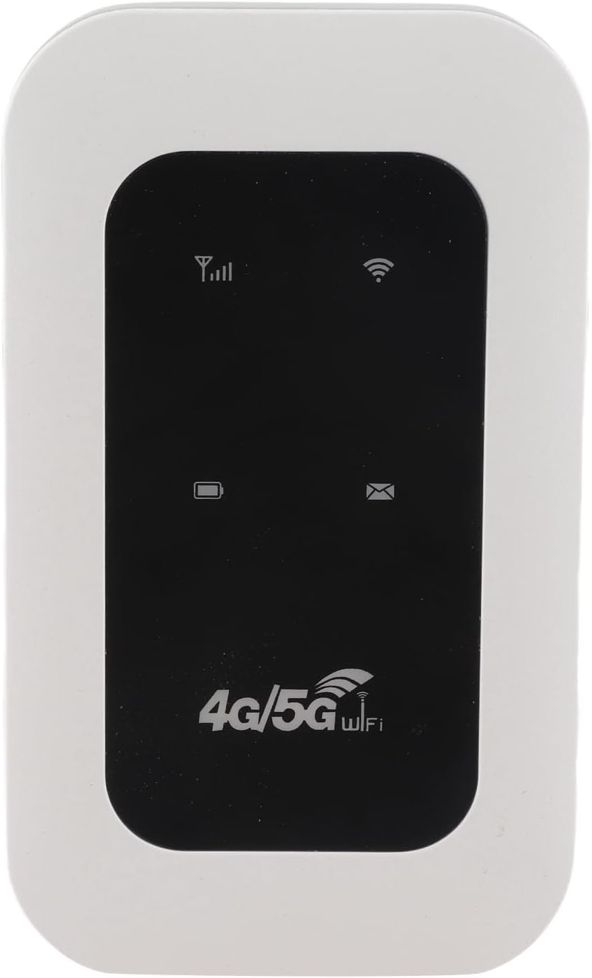 Denash 4G Device,300Mbps 10 Devices,2100mAh LTE Mobile Hotspot Mobile WiFi Hotspot Support Connect Portable WiFi Router