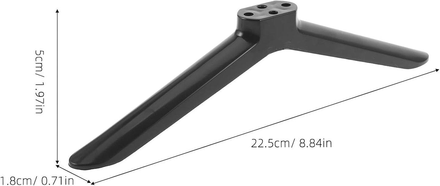 WATIIFUFU 2 Set 40" Pairs TV Legs Replacement - Table TV Stand Mount Bracket with Screw - Plastic Legs Non-Slip Feet