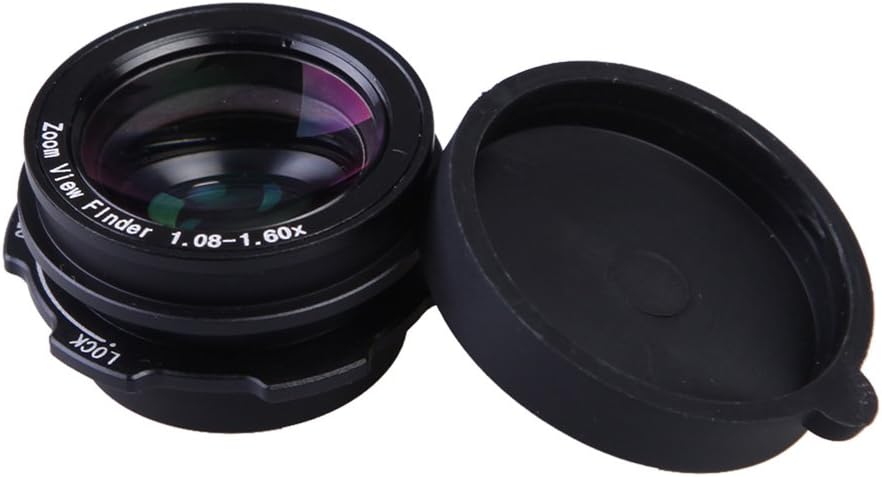 Funien 1.08x-1.60x Zoom Viewfinder Eyepiece Magnifier for - Accurate Focus for SLR Cameras