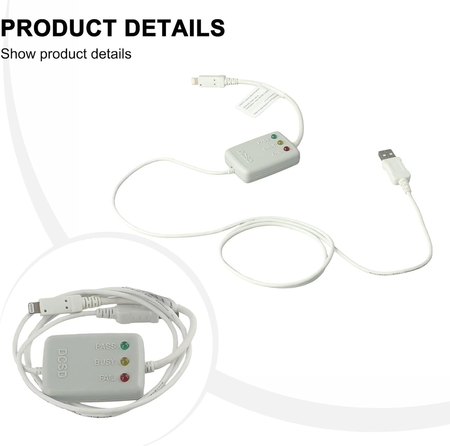 RichVibe FT232 C2 DCSD Serial Service Cable USB to Serial Bridge Dual IC Fast Data for JC Box Device Firmware Recovery