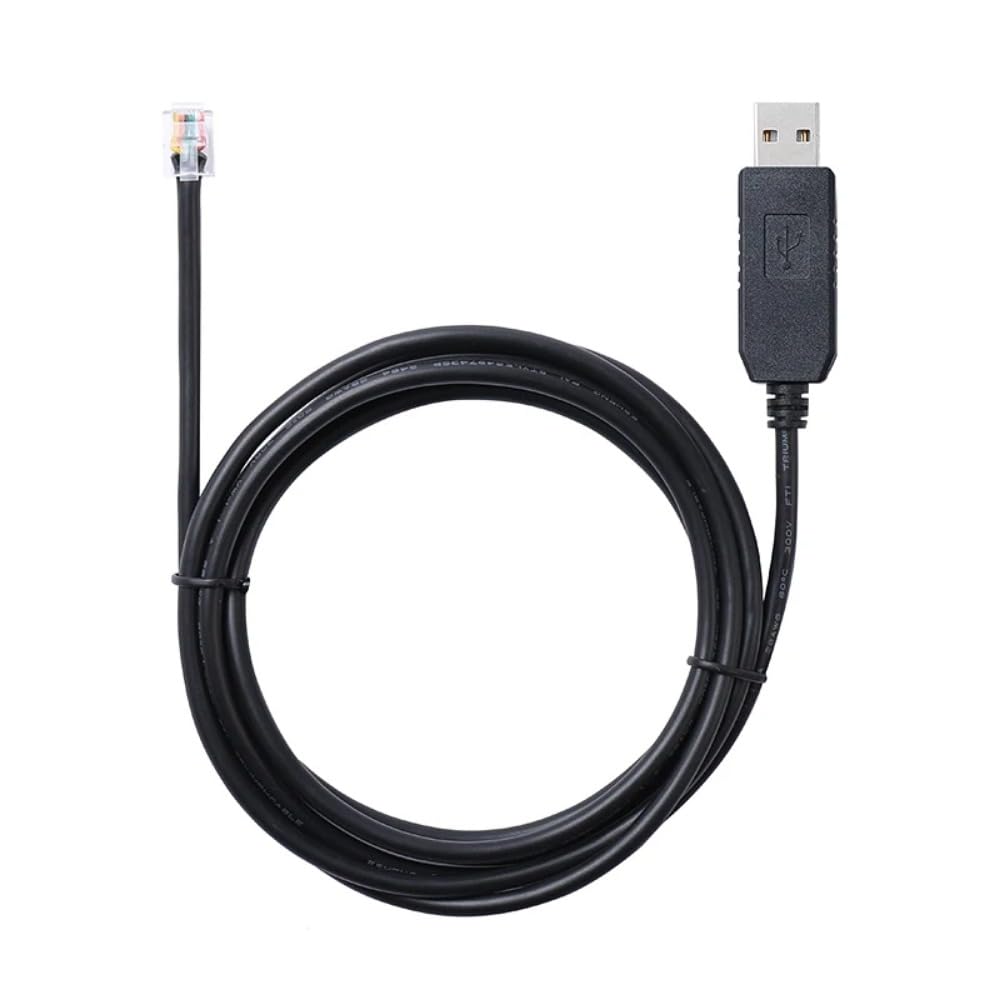 Cutesliving PL2303 Chipset RS232 RJ12 6P6C Synscan(3.3FT) Hand Control PC Link Cable Prolific USB to for Connecting PC