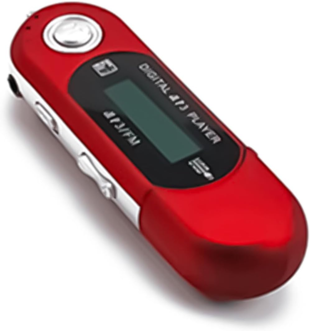 Shurhome MP3 Slimly Compactly Player USB Charging or Battery Power Supply Music Player Supports Multiple Music Format