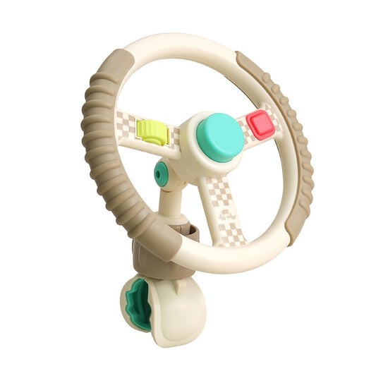 Itzy Ritzy - Bitzy Driver Steering Wheel Wagon and Stroller Activity Toy