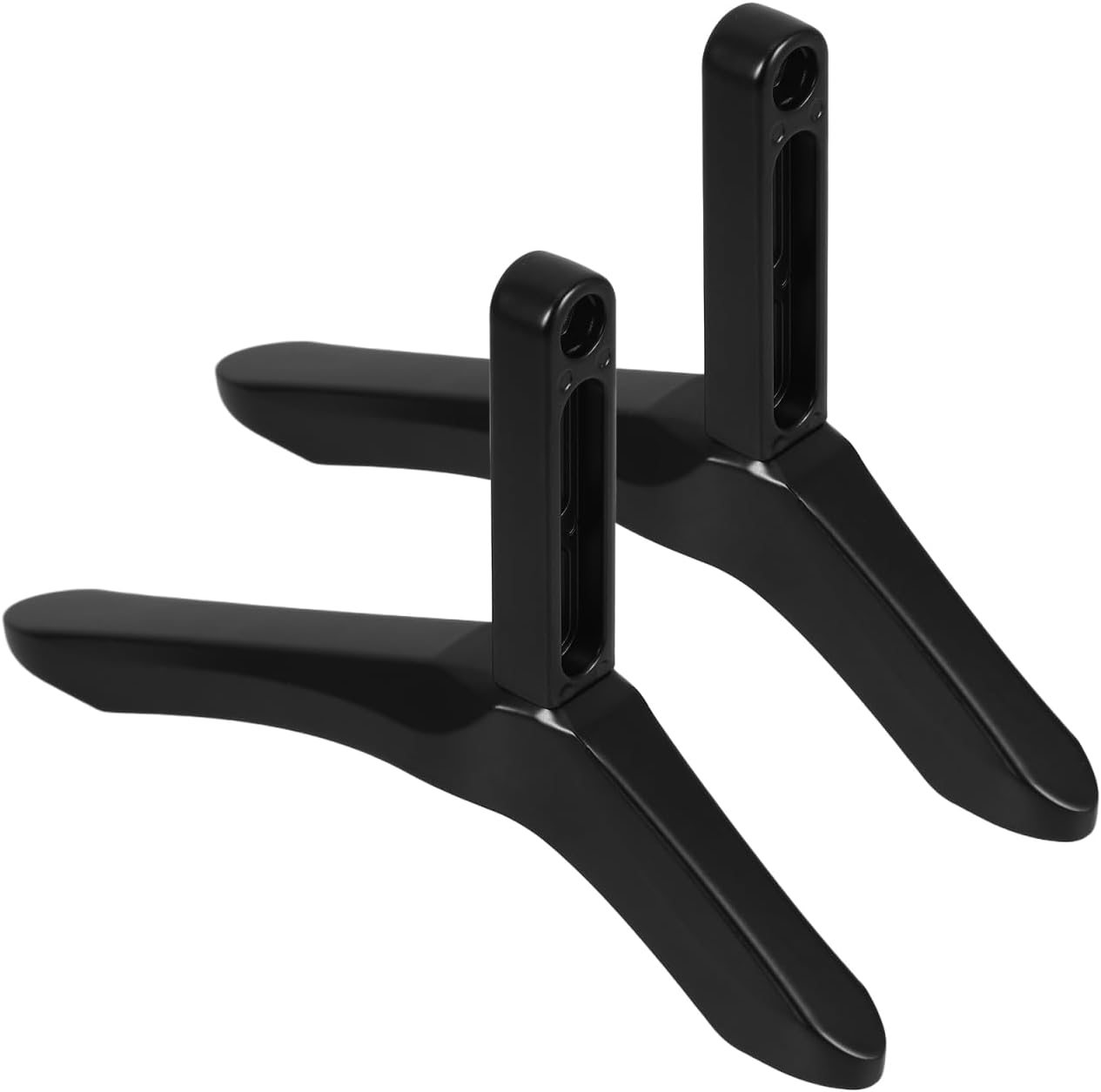 DOITOOL 2 20-55 mm Pcs Universal TV Stand Base Compatible with Samsung TV Legs for Installation Hole Distance