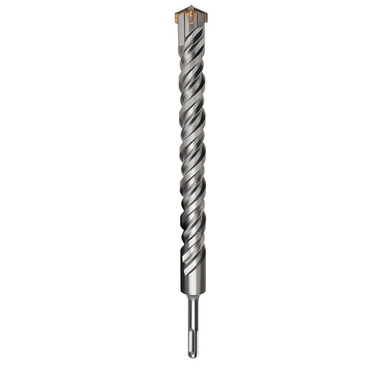 1-1/8 inch X 16 inch SDS Plus Rotary Hammer Drill Bit, Concrete Drill Bit for Concrete, Brick, Cement and Stone, 16 inch Length (16" Length, 1-1/8" Diameter)