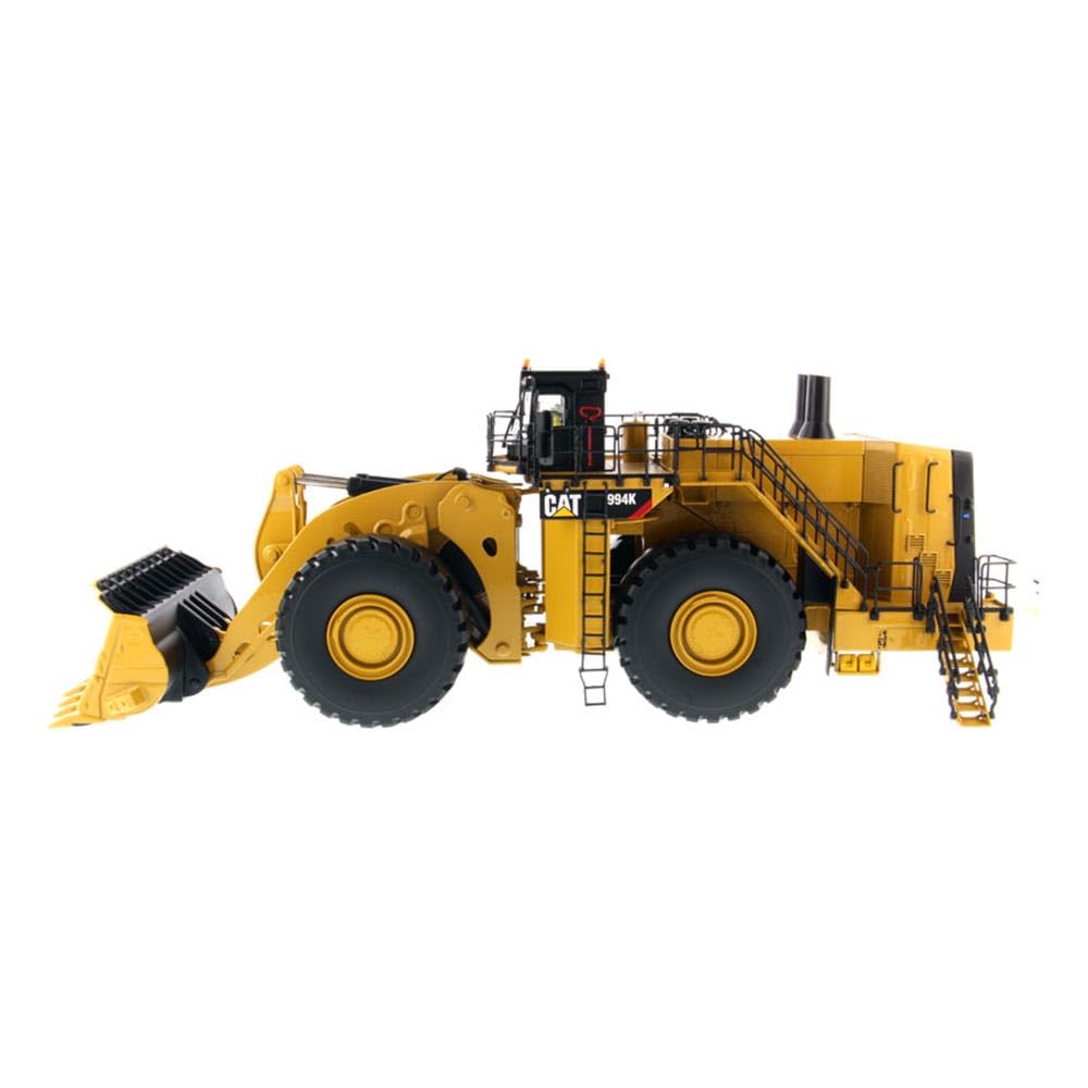 Diecast Masters 1:50 Scale Caterpillar 994K Wheel Loader - Rock Bucket Version in Yellow | Core Classics Series Cat Trucks & Construction Equipment Model 85505C