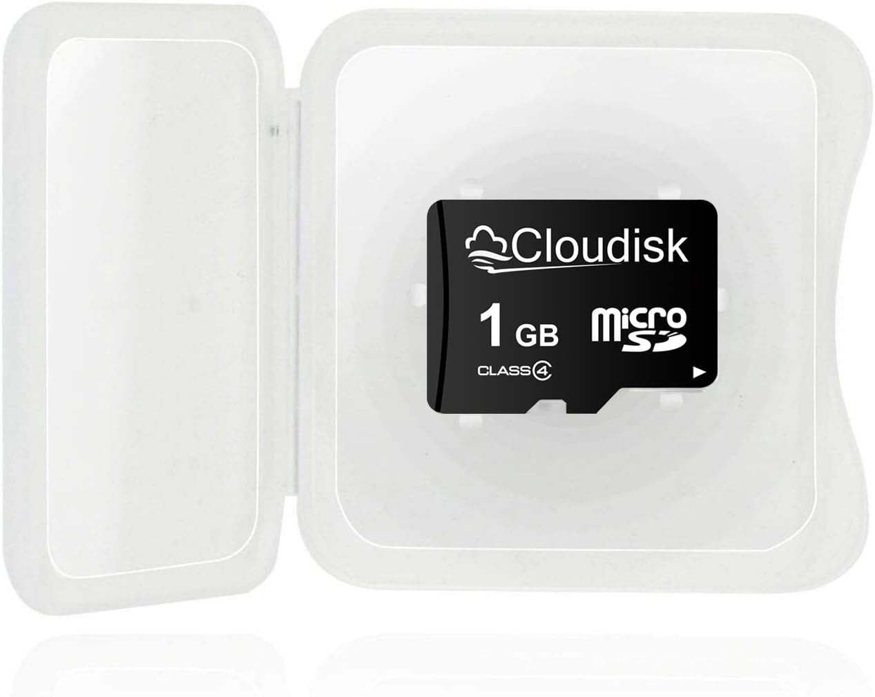 Cloudisk Pack 10 1GB C4 (1GB) of Micro SD Card Flash Memory Card with SD Adapter, Card Reader