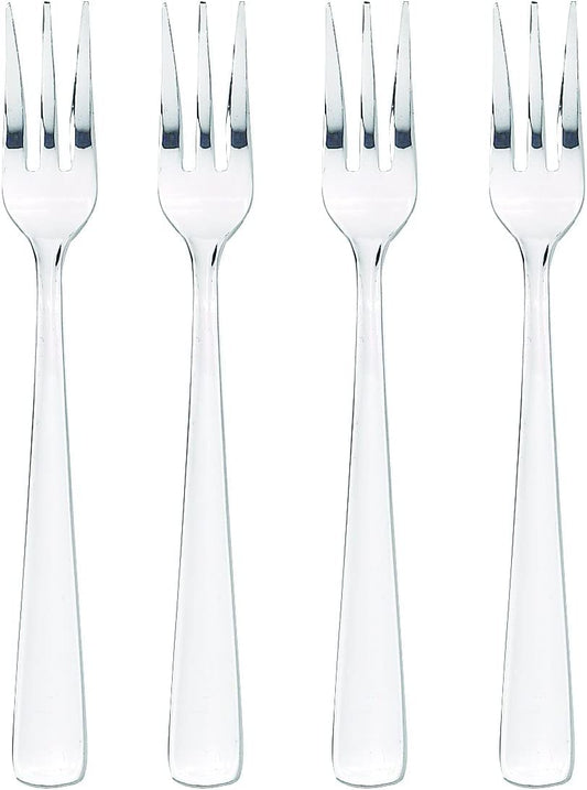 Maine Man Oyster Seafood Cocktail Appetizer Fork, Japanese18/8 Stainless Steel, Set of 4