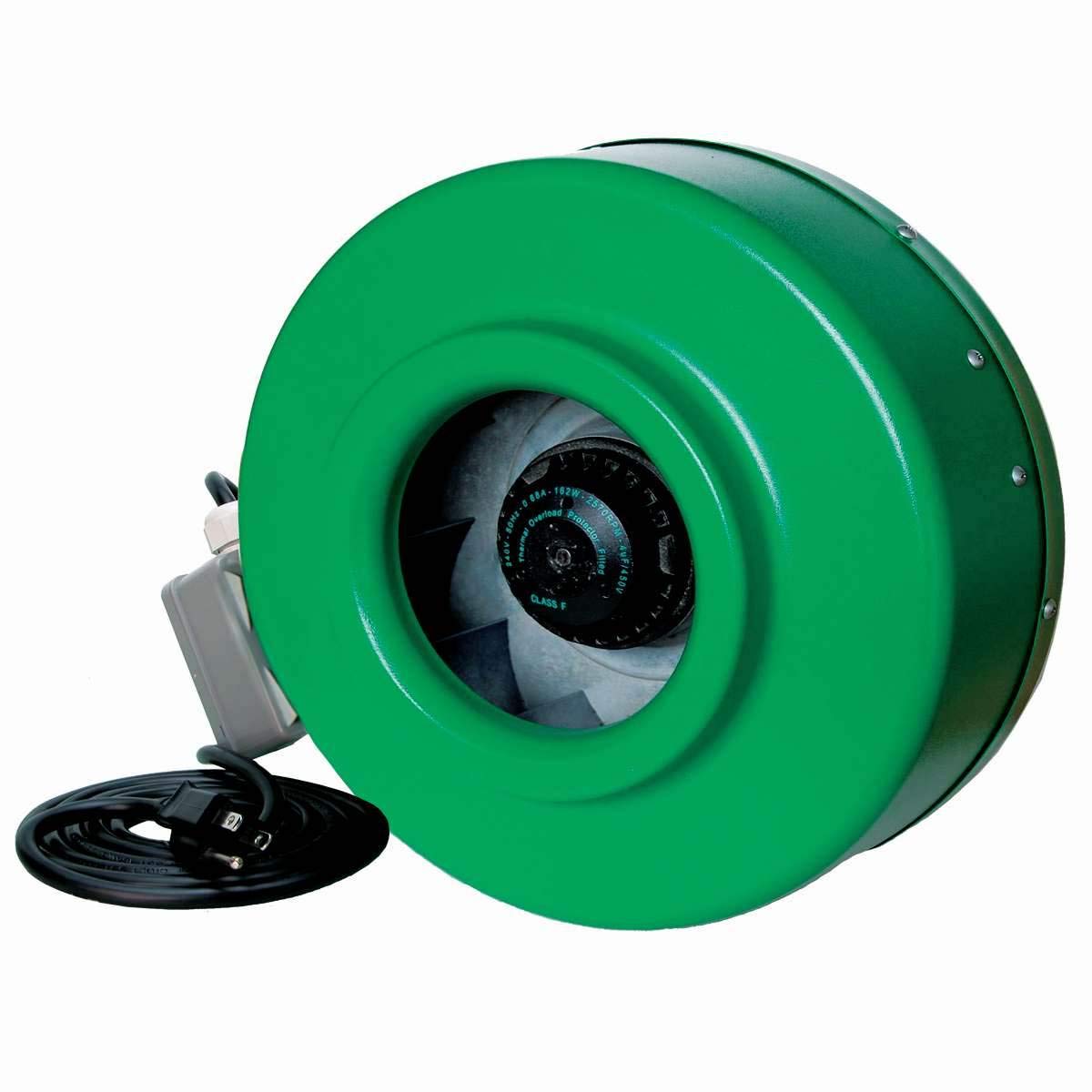 Hydrofarm ACDF8 Active Air 720 CFM Inline Fan, 8-Inch