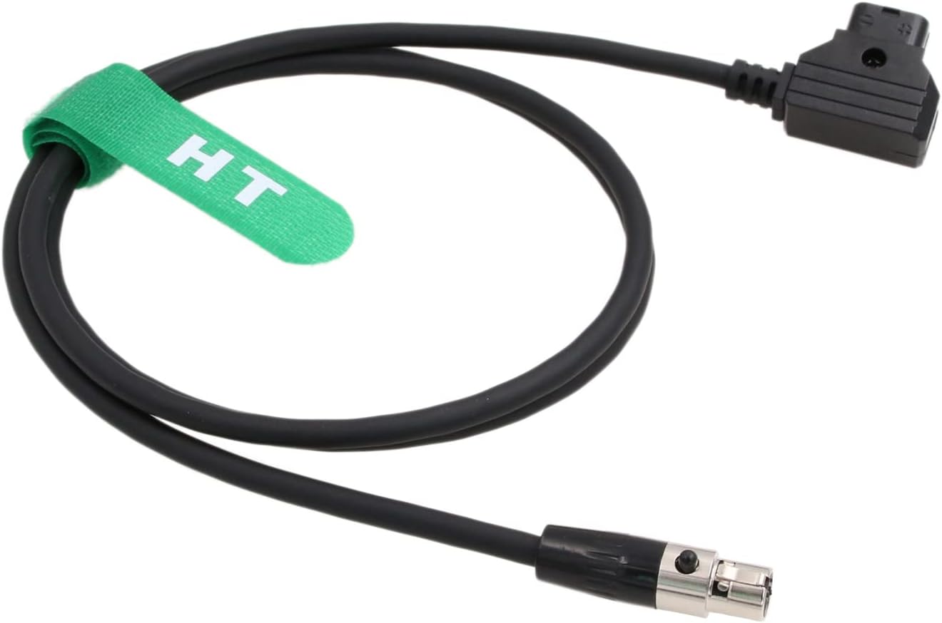 HangTon 4 F-10A F-7H 055 056 058 074 (150cm) D-tap Power Cable Mini XLR Pin for Alphatron EVF Viewfinder TVLogic VFM