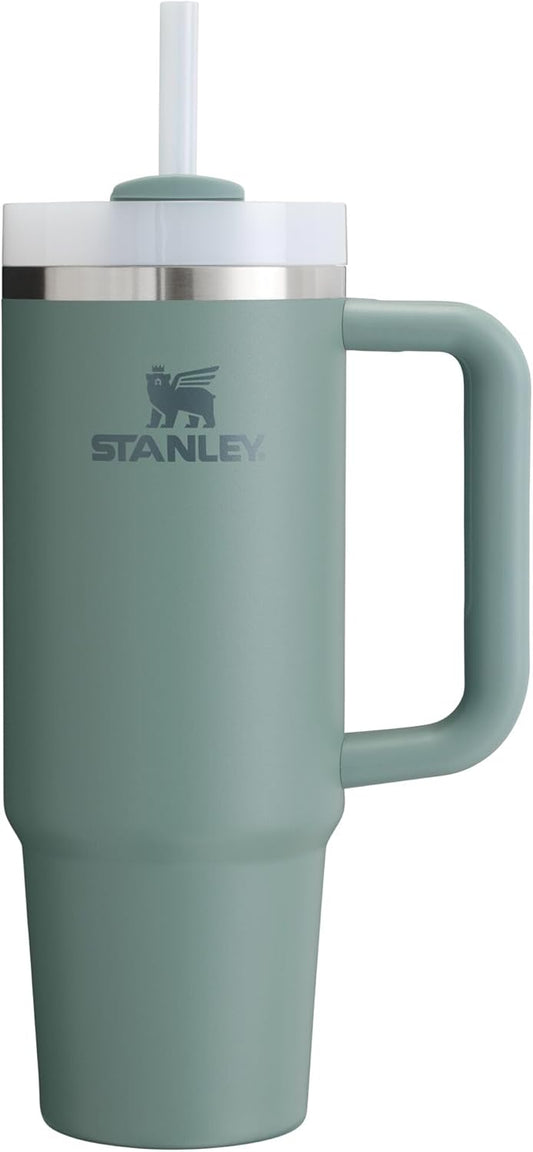 STANLEY Quencher H2.0 FlowState Stainless Steel Tumbler - Insulated, Durable, 40 oz, Midnight Black