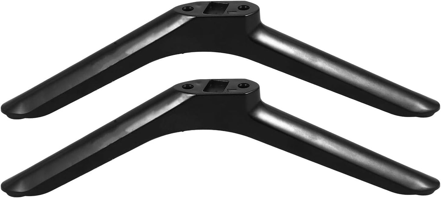 Dranvosk 32Inch 2PCS Universal TV Stand Legs for TVs | Replacement TV Feet with Screws | Easy Install Plastic Mounting
