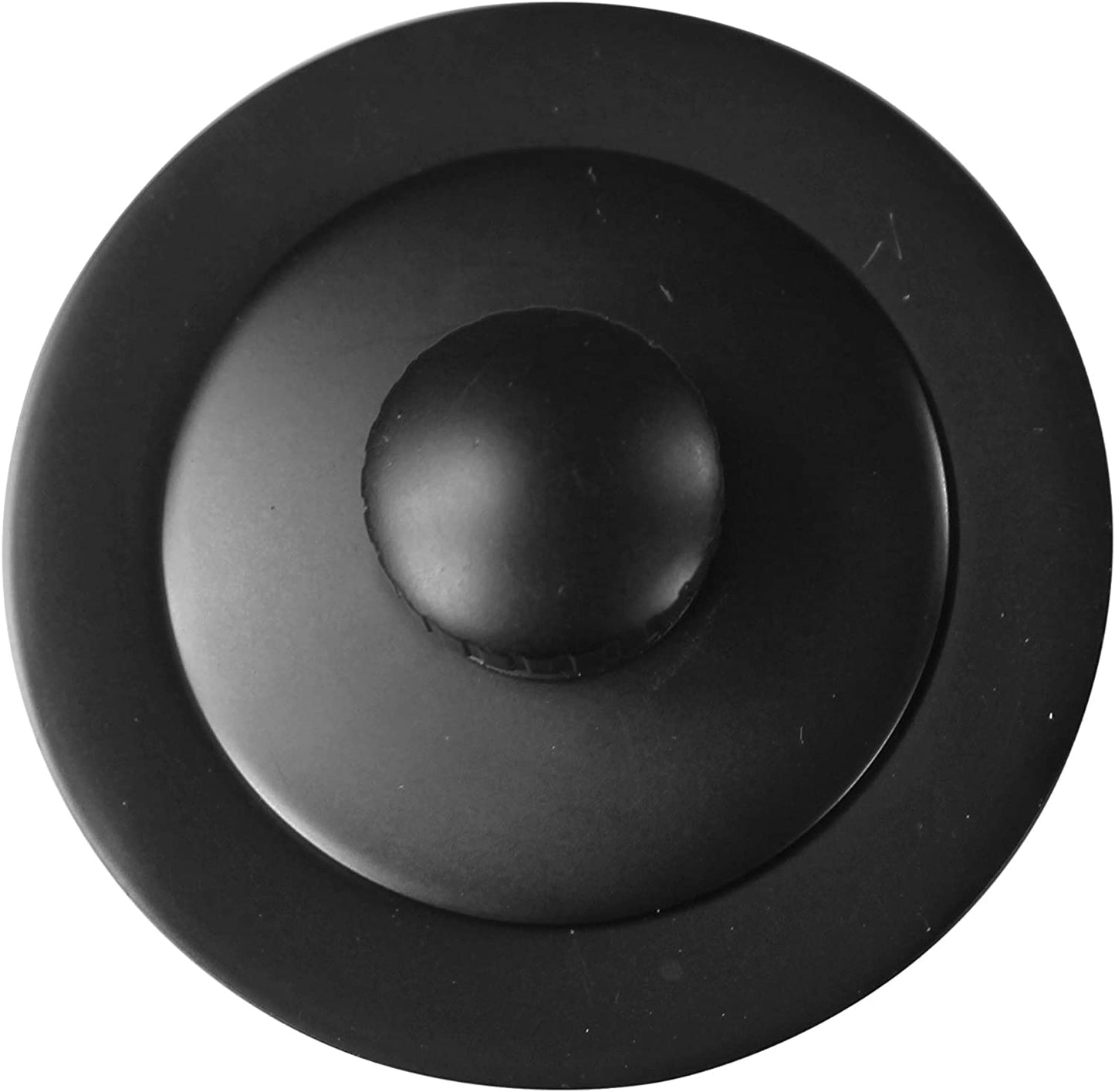 Westbrass D49721-4-62 1-1/2" Bath Waste & Overflow Assembly with Pull Drain Stopper and One-Hole Faceplate Top Elbow - Sch. 40 PVC, Matte Black (4-Pack)