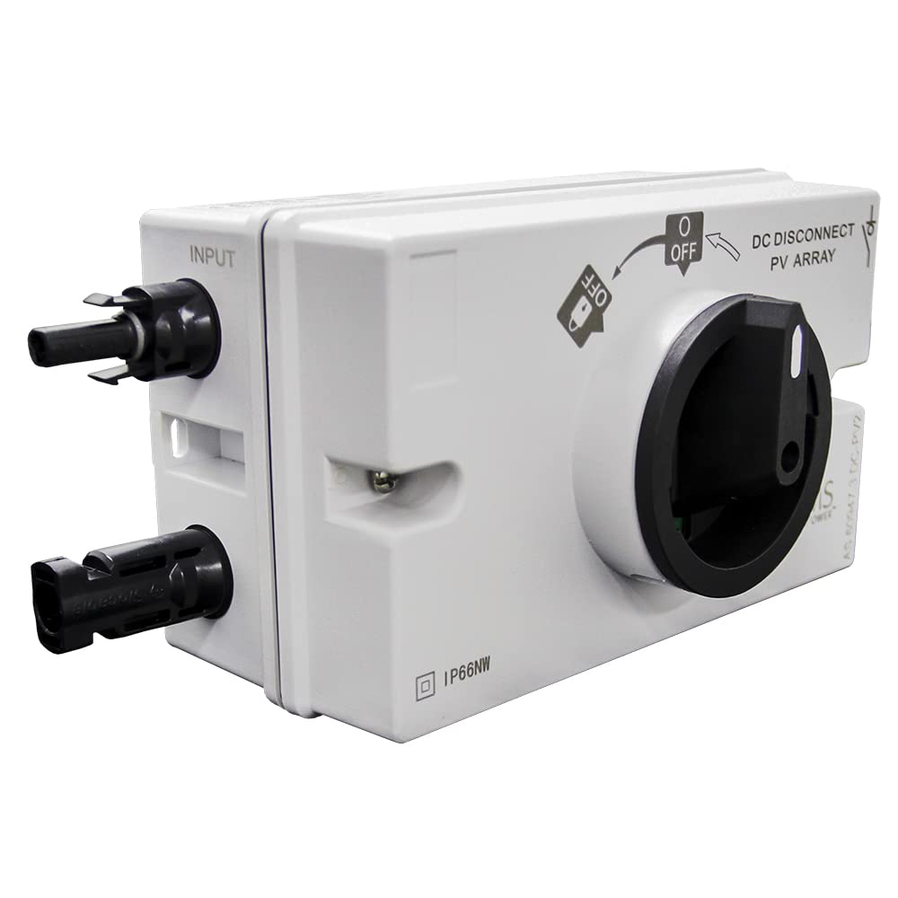 AIMS Power Solar PV DC Quick Disconnect Switch 1200V 32 Amp