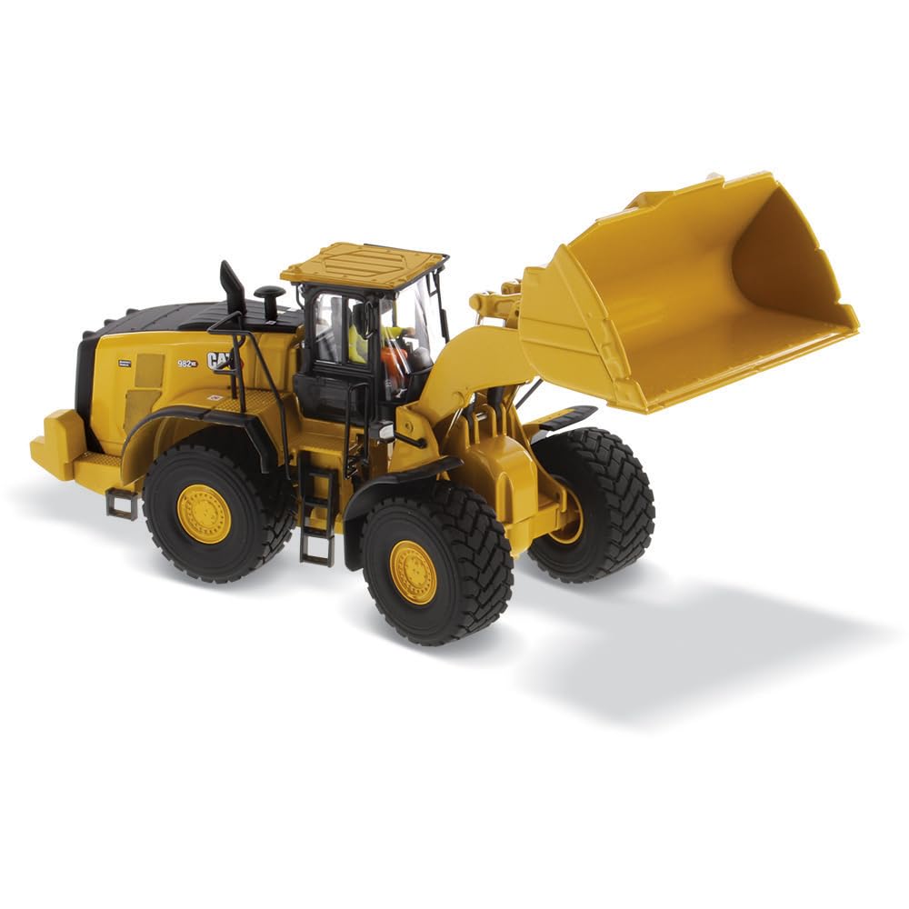 Diecast Masters 1:50 Scale Caterpillar 982 XE Wheel Loader | High Line Series Cat Trucks & Construction Equipment Model 85685