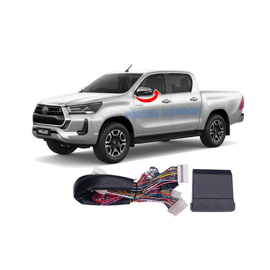 Car Side Rear-View Mirror Auto Folding Function System Module Kit Controller Fits For Hilux 2017-2024 Year Car Mirror Accessories
