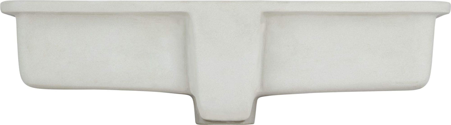 Signature Hardware 453257 Boylan 20" Vitreous China Undermount Bathroom Sink